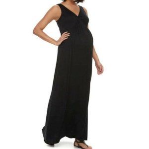 Maternity Dress -‎ a:glow Knot Maxi Dress
